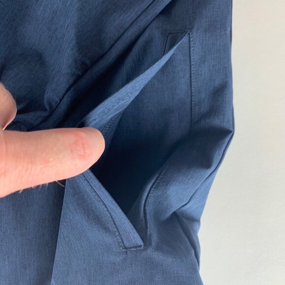 Travis Mathew Golf Navy Blue Lightweight Full Zip Jacket Mens 2XL XXL - Picture 3 of 7